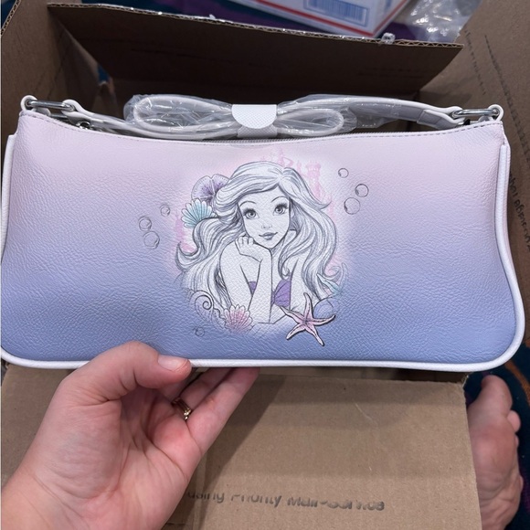 Danielle Nicole Handbags - Danielle Nicole Pastel Mini Bag with Ariel Design